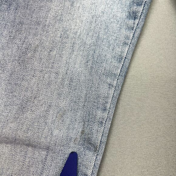 Free People Womens Size 26 Stretch Skinny Slim Straight Jeans Blue Light Wash - Picture 4 of 15